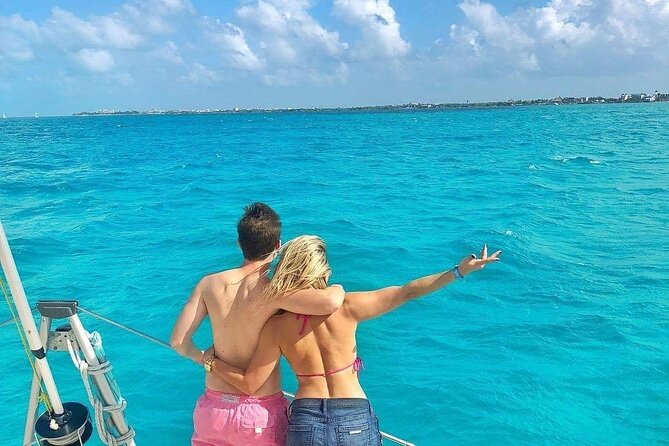 Isla Mujeres Catamaran Tour With Snorkel, Open Bar and Transport - Buffet-Style Meal Included