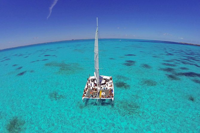 Isla Mujeres Catamaran Tour With Snorkeling at Musa, Buffet Lunch & Open Bar - Snorkeling at the Underwater Museum