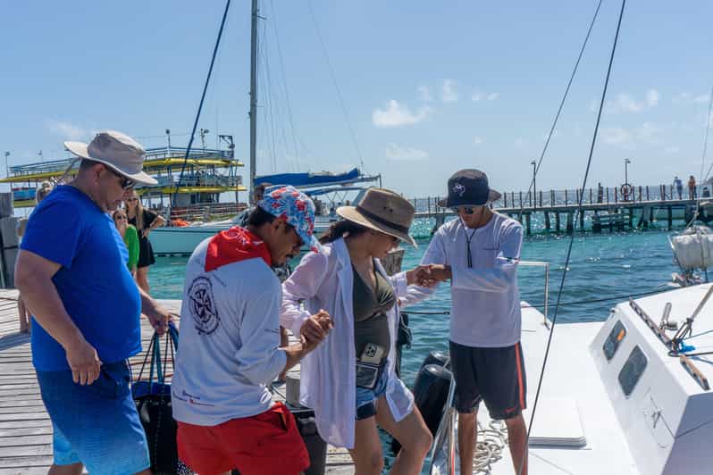 Isla Mujeres Catamaran Tour With Snorkeling & Open Bar - Key Points