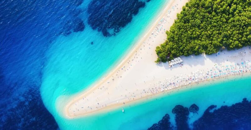 Island Brač - Golden Horn & Pučišća Private Speedboat Tour - Zlatni Rat Beach