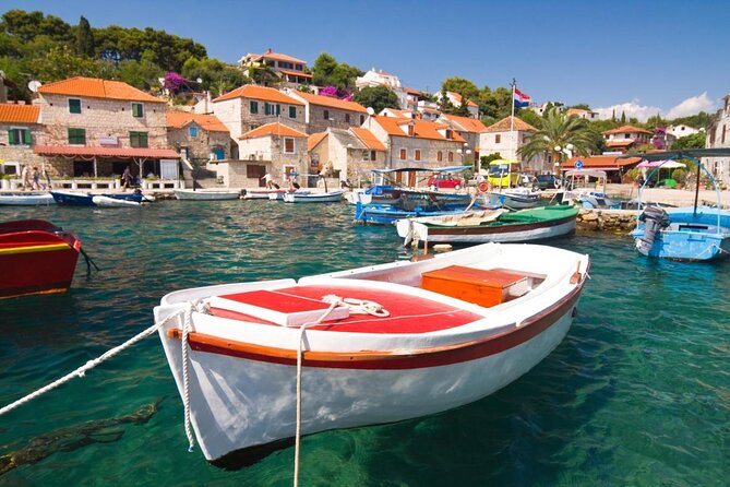 Island Hopping Boat Excursion With Lunch (Trogir,Blue Lagoon, ŠOlta) - Key Points