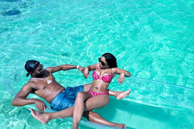 Island Love Stories: Turks & Caicos Clear Kayak Couple Portraits - Memorable Moments on the Water