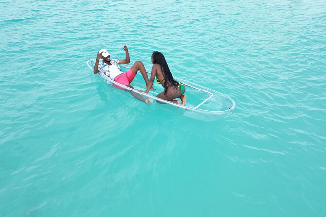 Island Love Stories: Turks & Caicos Clear Kayak Couple Portraits - Reflecting on the Experience