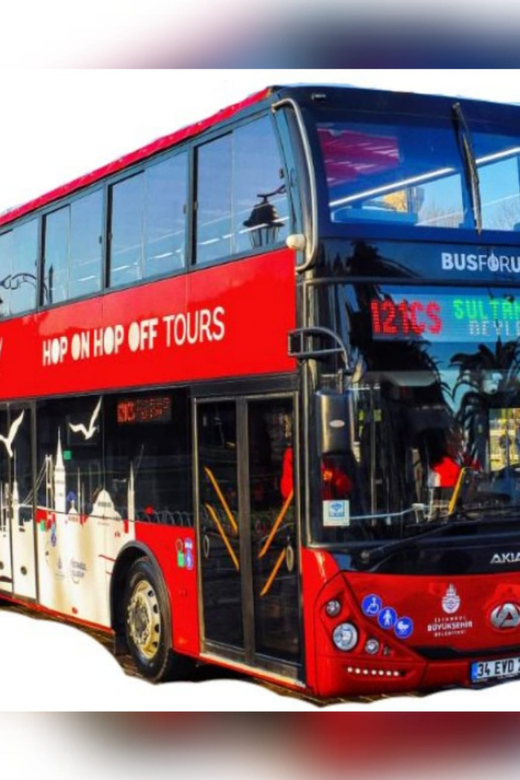 Istanbul: 48-Hour Hop-On Hop-Off Double Decker Bus Ticket - Multilingual Commentary