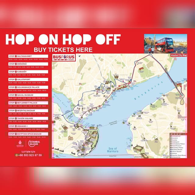 Istanbul: 48-Hour Hop-On Hop-Off Double Decker Bus Ticket - Entry Requirements