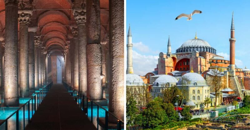 Istanbul: Basilica Cistern & Hagia Sophia Combo Ticket - Attractions Overview