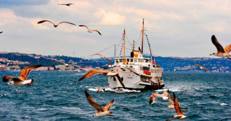 Istanbul: Bosphorus And Golden Horn Morning or Sunset Cruise - Onboard Experience