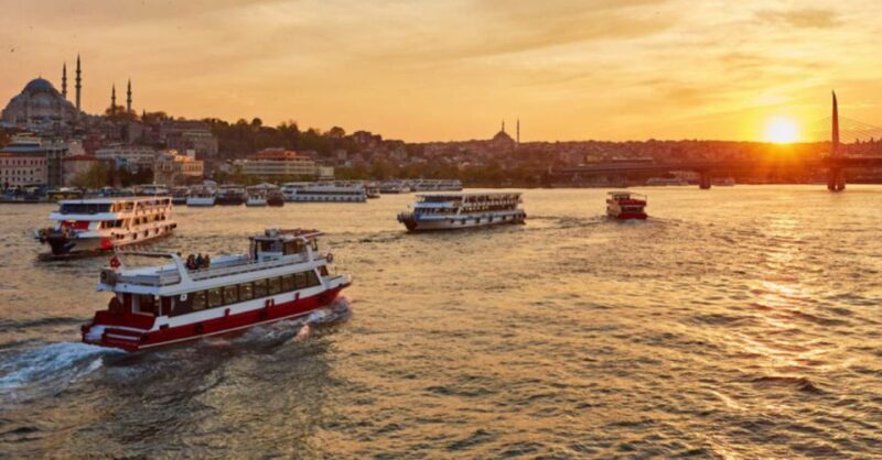 Istanbul: Bosphorus And Golden Horn Morning or Sunset Cruise - Booking and Availability
