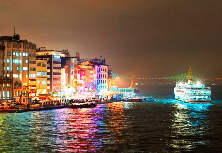 Istanbul: Bosphorus Boat Cruise With Dinner & Entertainment - Pickup and Drop-off