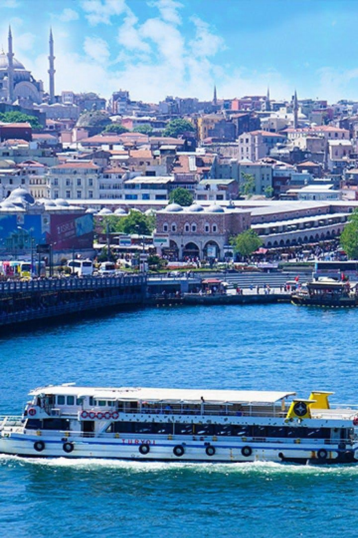 Istanbul: Bosphorus Cruise and Bus Tour With Bazaar Visit - Itinerary Highlights