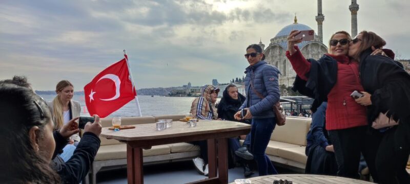 Istanbul: Bosphorus Sunset Cruise on Yacht With Live Guide - Weather and Transportation
