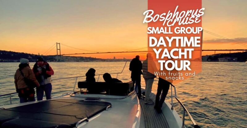 Istanbul: Daytime Bosphorus Yacht Cruise With Fruit & Snacks - Experience and Amenities