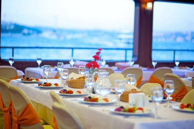 Istanbul Dinner Cruise With Dinner & Entertaintment Private Tables - Dinner and Entertainment