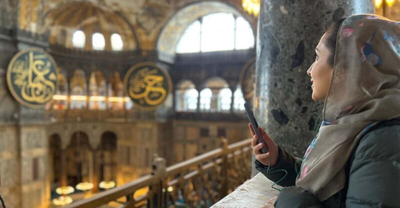 Istanbul: Hagia Sophia Entry Ticket With Audio Guide and AR - Technology and Interaction