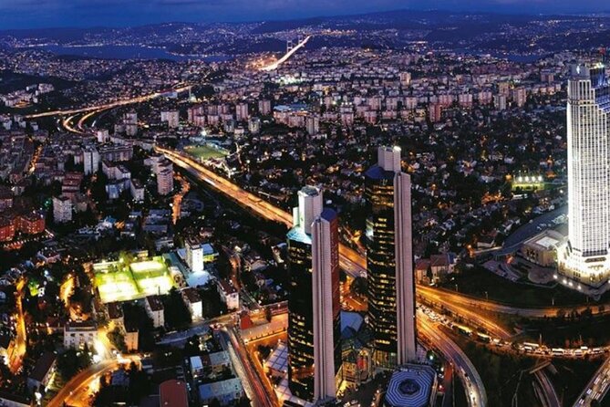Istanbul Sapphire Observation Deck Entrance - Bosphorus Strait and Marmara Sea