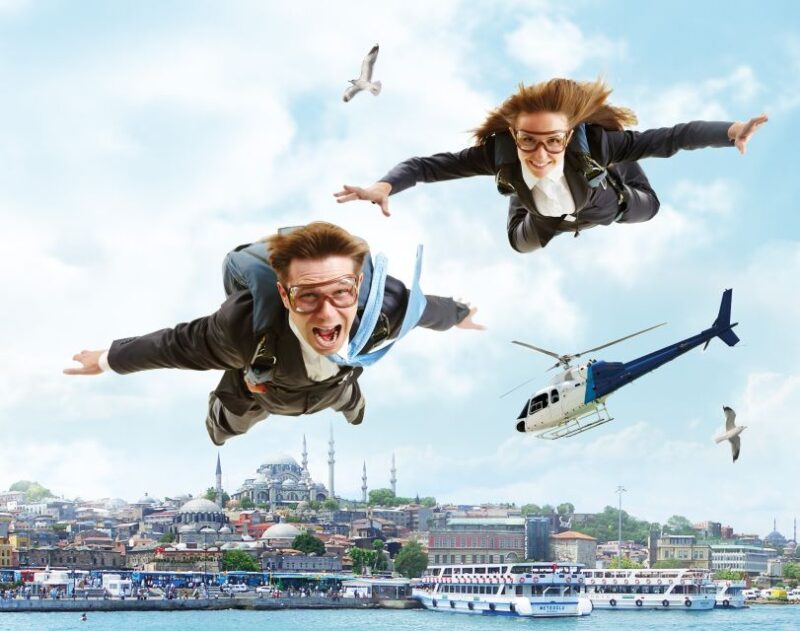 Istanbul: Sapphire Observation Deck Entrance - Simulated Helicopter Ride