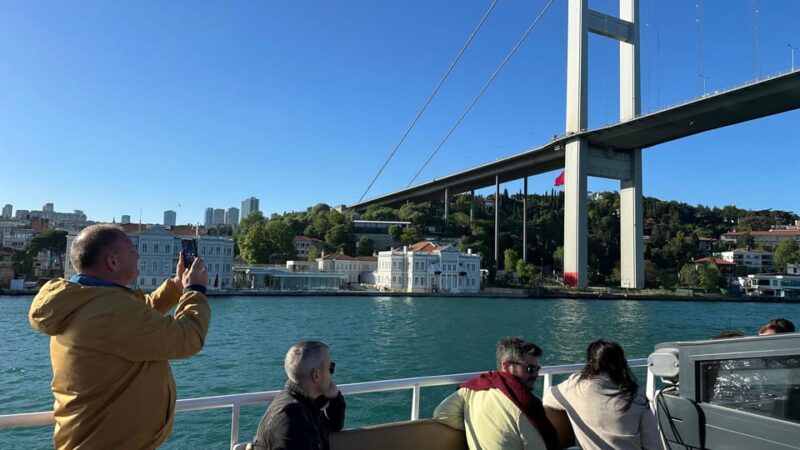 Istanbul: Sunset or Evening Sightseeing Cruise & Audio Guide - Cruise Experience and Itinerary