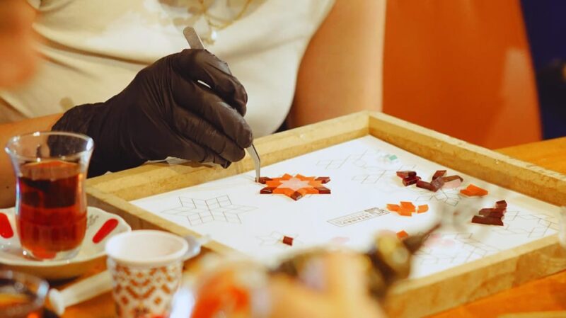 Istanbul: Turkish Mosaic Lamp Workshop - Workshop Experience