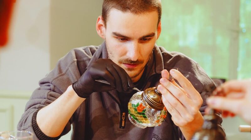 Istanbul: Turkish Mosaic Lamp Workshop - Social Interaction