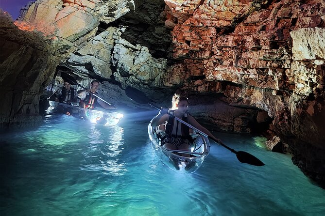 Istria Sea Canyon Illuminated Kayak Tour by Night - Meeting and Pickup