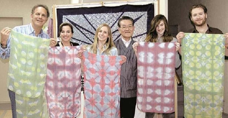 Itajime Shibori Scarf Class at Kyoto Shibori Museum - Workshop Details