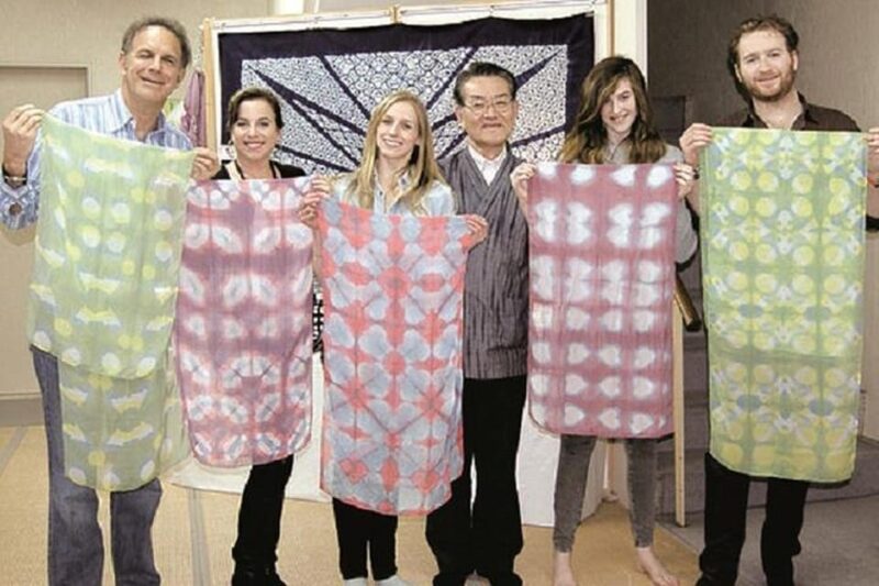 Itajime Shibori Scarf Class at Kyoto Shibori Museum - Customer Reviews