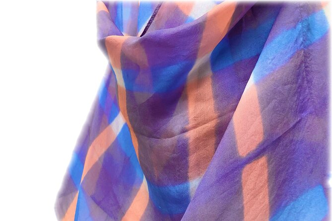 Itajime Shibori Scarf Class - Meeting and Pickup