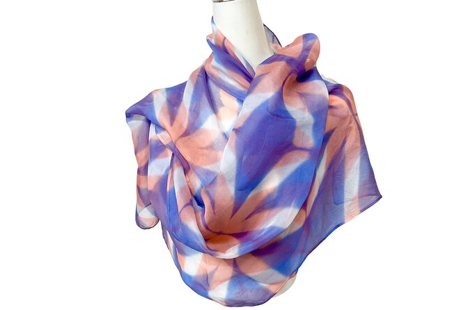 Itajime Shibori Scarf Class - Handmade Souvenir