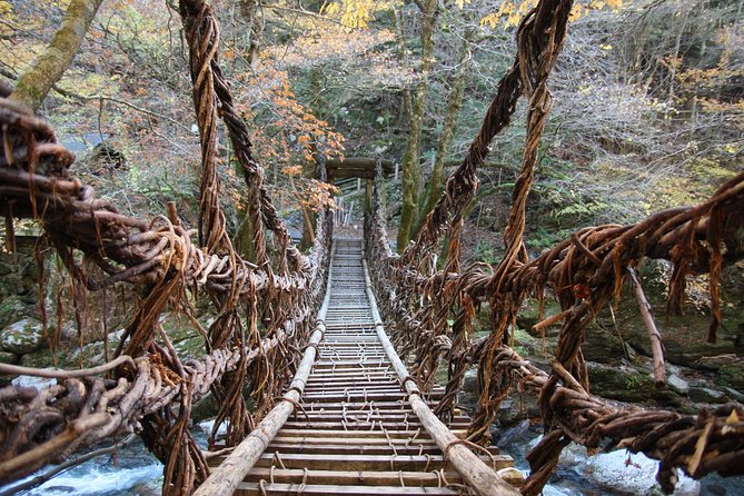 Iya Valley All Must-Sees Private Chauffeur Half-Day Tour With a Driver - Experiencing Kazurabashi Bridge