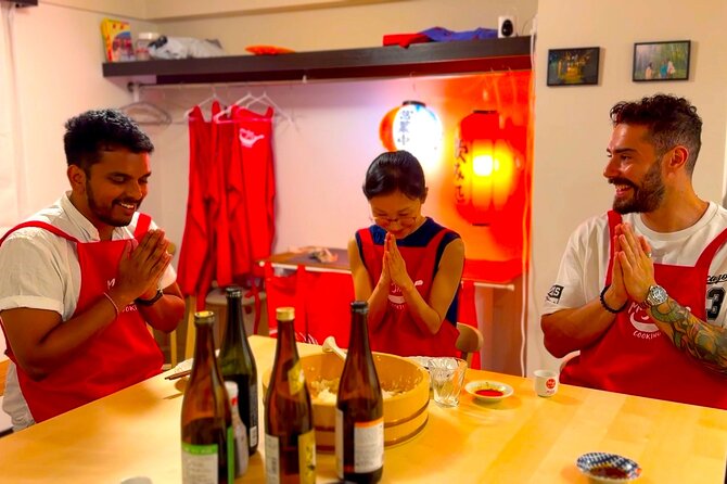 Izakaya Style Home Cooking Experience & Sake Pairing in Tokyo - Participant Requirements