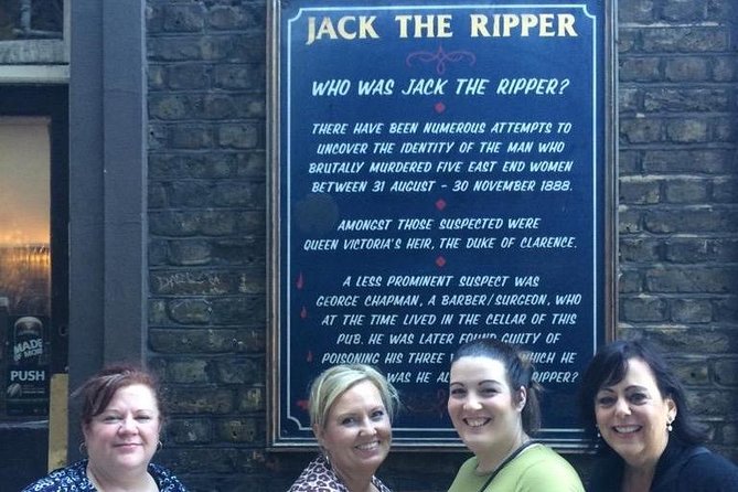 Jack The Rippers London and East End Crime Tour - the Mad the Bad the Sad! - Inclusions