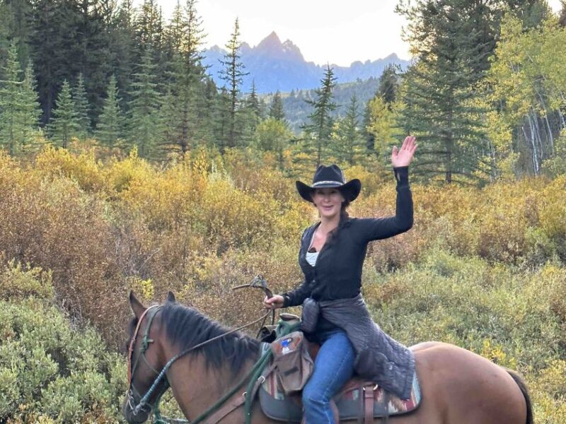 Jackson Hole: Dinner Cookout & Bridger-Teton Horseback Ride - Scenic Trail Views