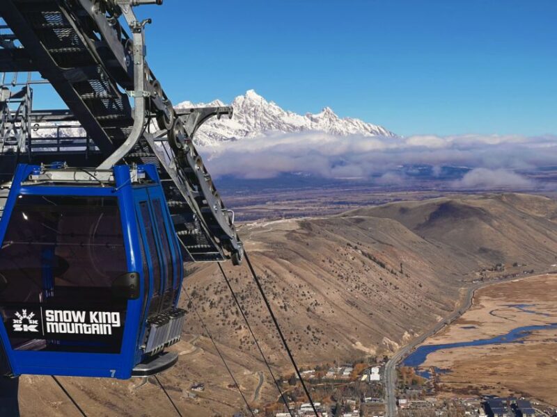 Jackson: Snow King Mountain Scenic Gondola Ticket - Key Points