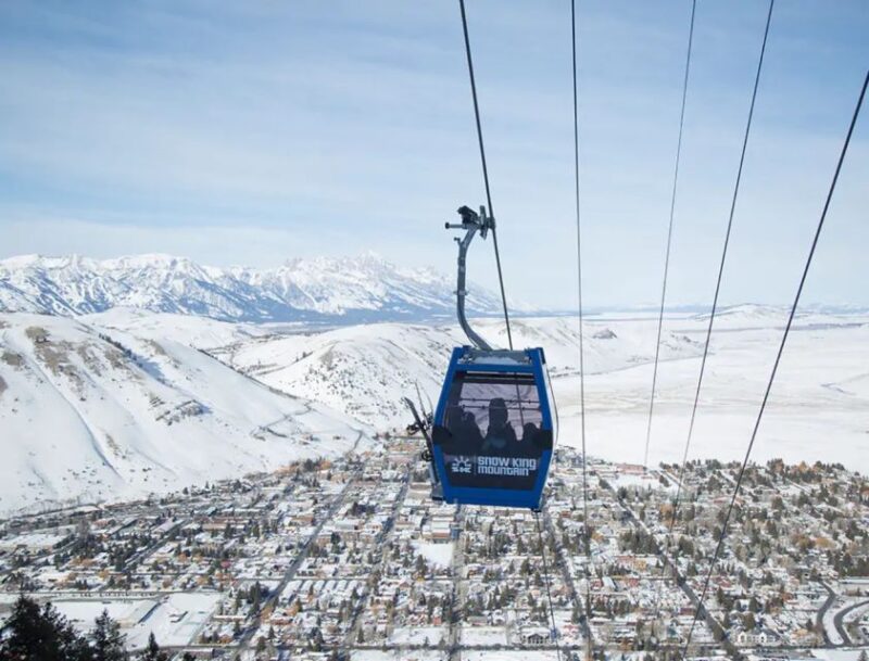 Jackson: Snow King Mountain Scenic Gondola Ticket - Gondola Experience