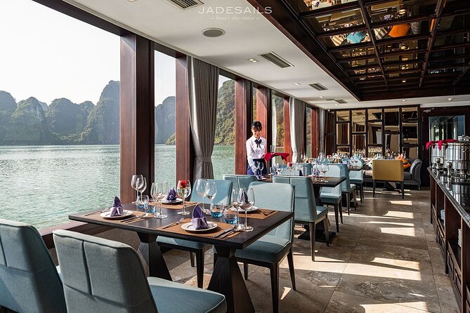 Jade Sails – Halong & Lan Ha Bay The Most Luxurious Day Tour - Scenic Limestone Landscapes