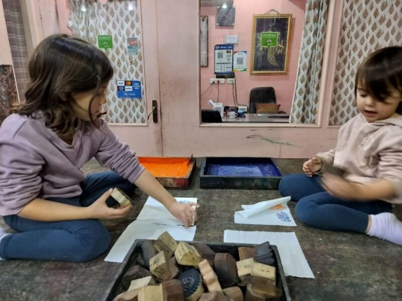 Jaipur: Block Printing Workshop In the Heart of City Center - Private Group Setting