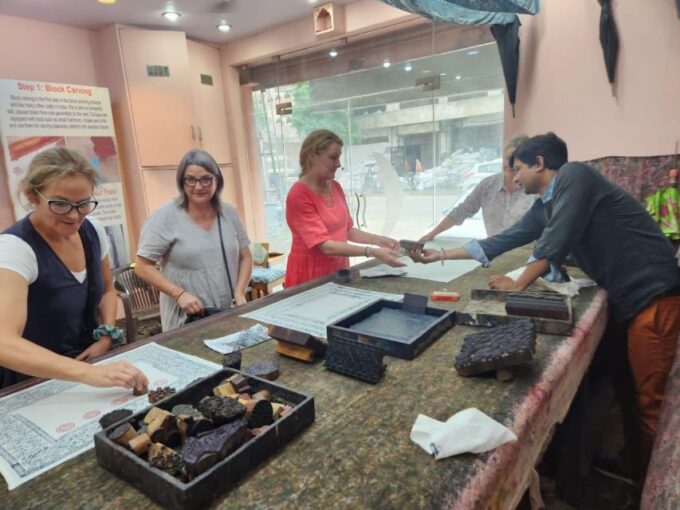 Jaipur: Block Printing Workshop In the Heart of City Center - Included Amenities and Extras