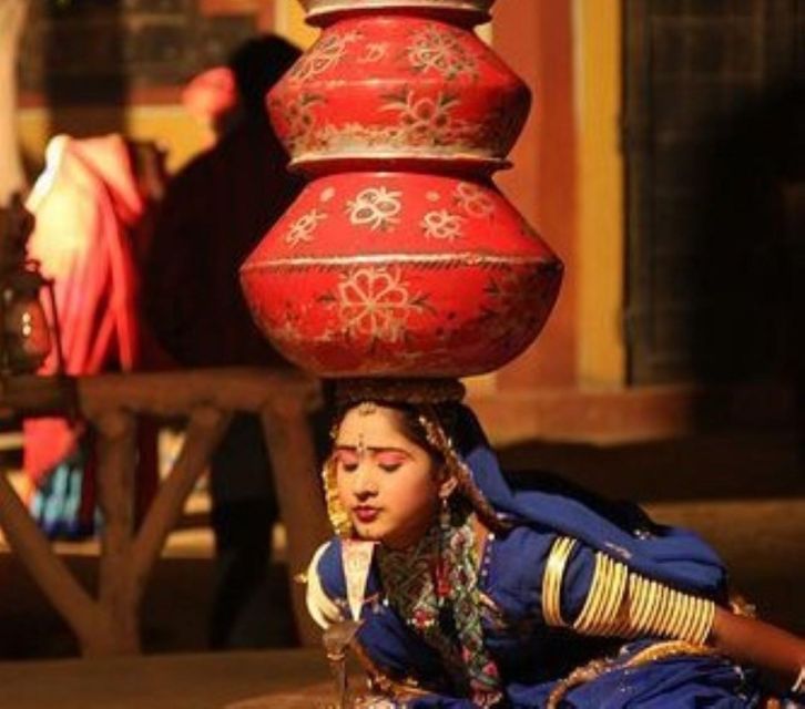 Jaipur Evening Tour Chokhi Dhani Village Culture With Dinner - Itinerary