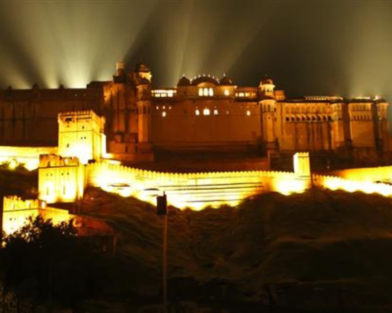 Jaipur: Light & Sound Show With Dinner at Amber Fort - Enjoy Dinner and Cultural Dance
