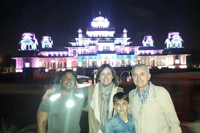 Jaipur Night Tour with Scenic Sunset at Monkey Temple - Jal Mahal and Nighttime Splendor