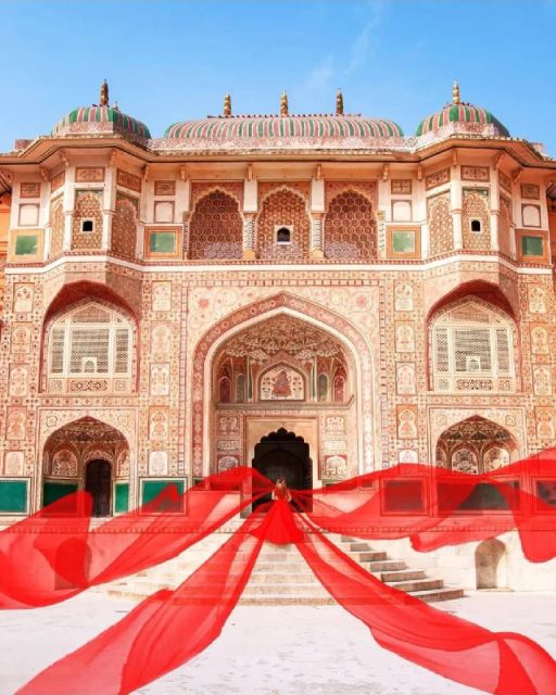 Jaipur: Private Amer Fort and Jaipur City Guided Tour - Pickup and Drop-off Options
