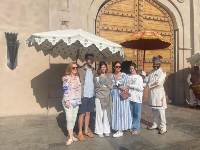 Jaipur: Private Luxury Highlights Day Tour & Fine Dining - Private Vehicle and Guide