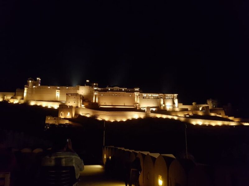Jaipur: Private Night Tour With Sunset - Pickup and Scenic Stops