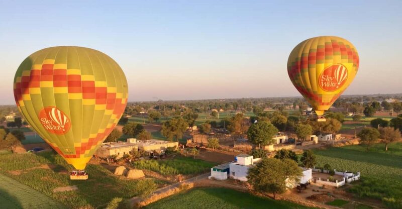 Jaipur: SkyWaltz Hot Air Balloon Safari - Itinerary and Experience