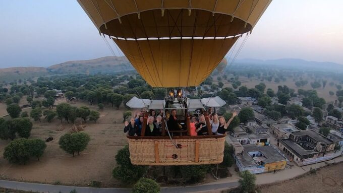 Jaipur: SkyWaltz Hot Air Balloon Safari - Memorable Moments
