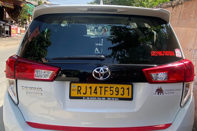 Jaipur to Ranthambore Transfer Review - Vehicle Options