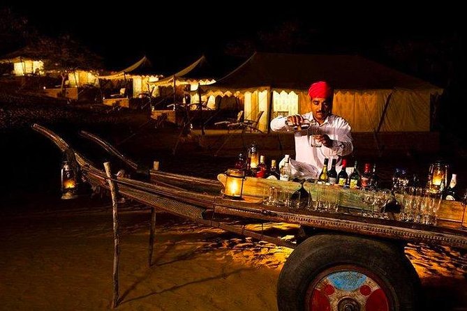 Jaisalmer Desert Camping (Luxury Swiss Tent) - Dining and Refreshments