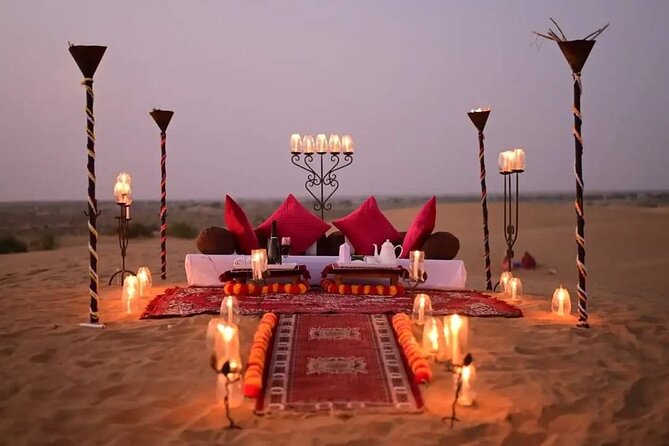 Jaisalmer Private Dinner on Dunes - Dinner Menu and Options