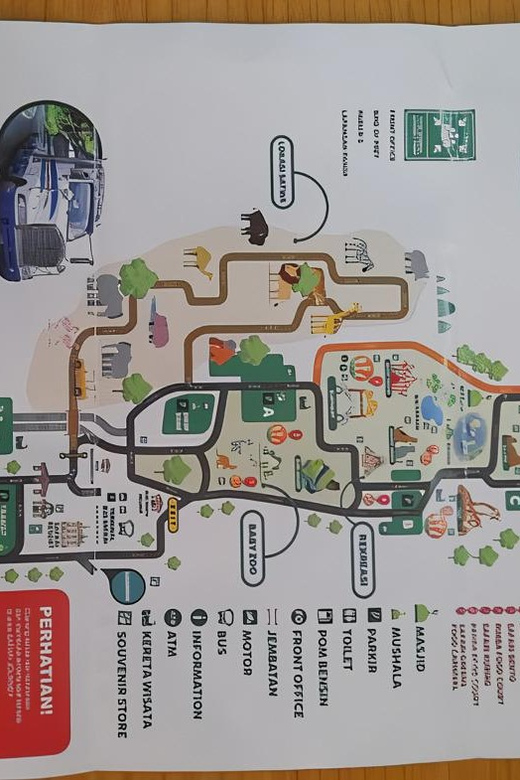 Jakarta: Safari Park Show, Tea Plantation & Waterfall - Key Points