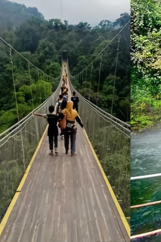 Jakarta Tour: Situ Gunung Waterfall & Suspension Bridge - Situ Gunung Suspension Bridge